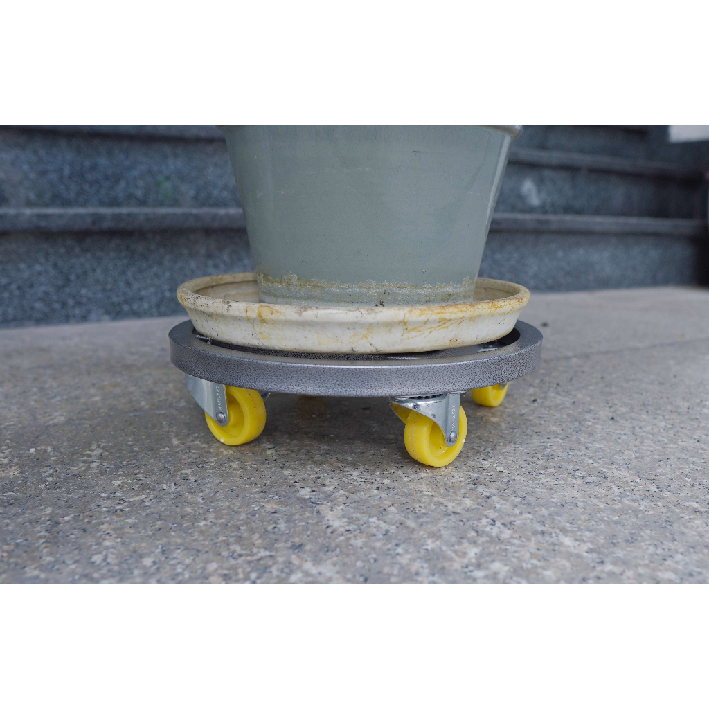 Đế lót chậu cây có bánh xe di động