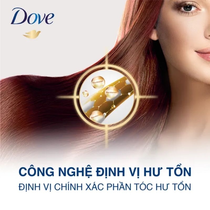 Dầu gội dove 880g