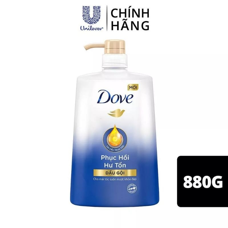 Dầu gội dove 880g