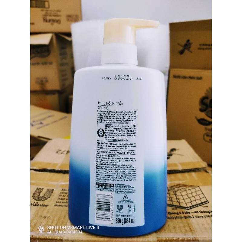 Dầu gội dove 880g