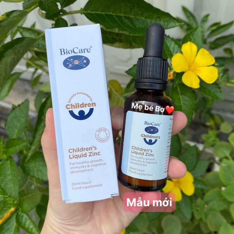 Kẽm nước BioCare nội địa Uk 30ml