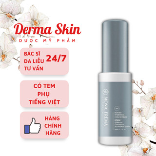 Nhập khẩu chính hãng serum dưỡng ẩm cấp nước mona frema hag tái tạo da mona frema eha double hydrating concentrate 50ml