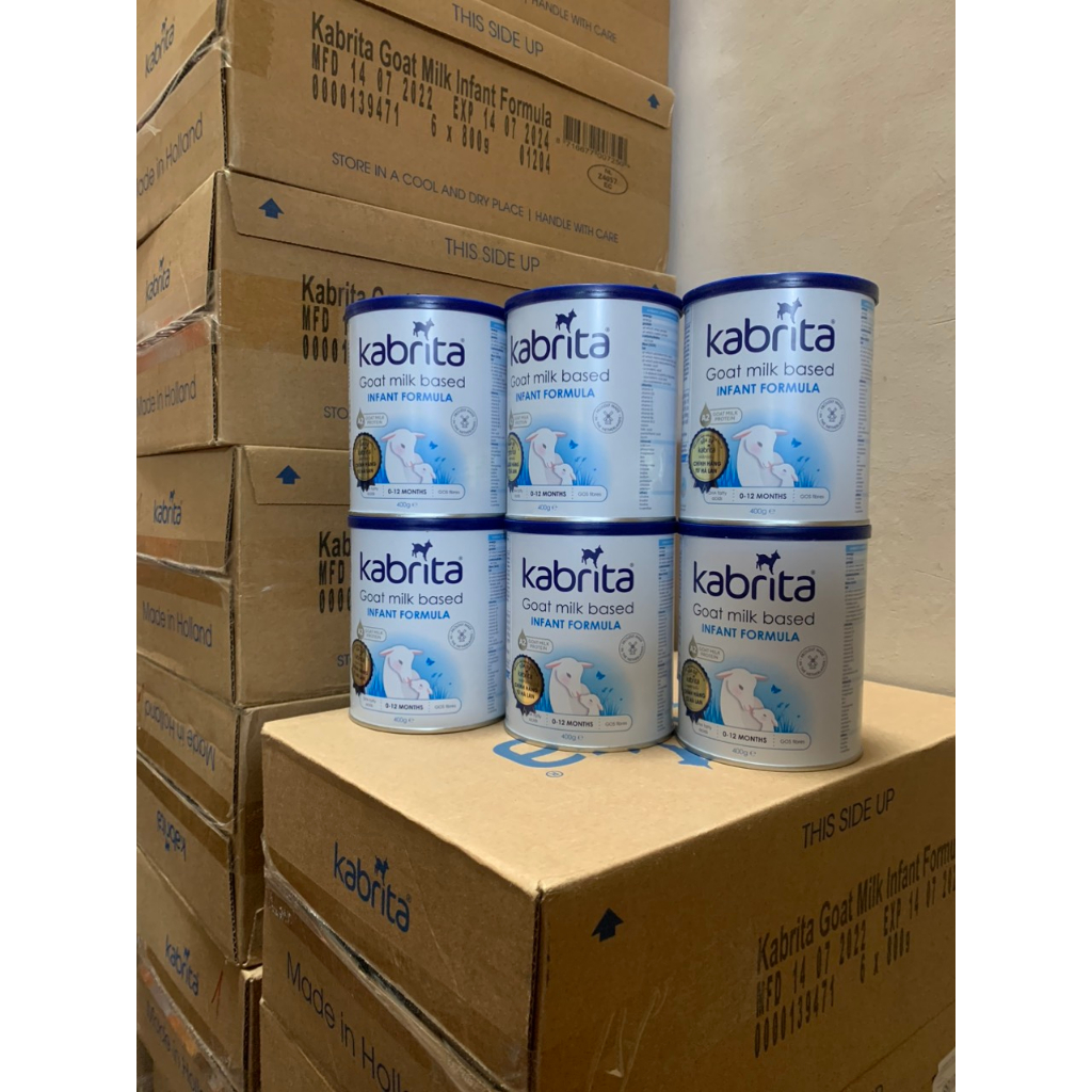 Sữa Dê Kabrita Nhập Khẩu Hà Lan Cho Bé Số 1, 2, 3 Loại Lon 400g, 800g -  Chính Hãng