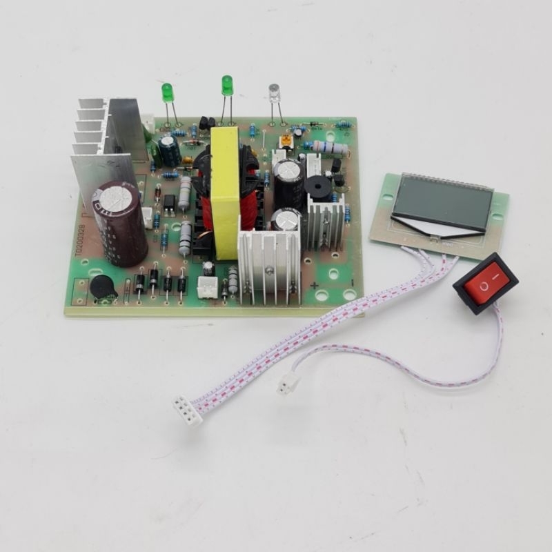 Mạch Sạc Acquy 12V-24V Dòng Sạc 10A Có Màn Hình Hiển Thị