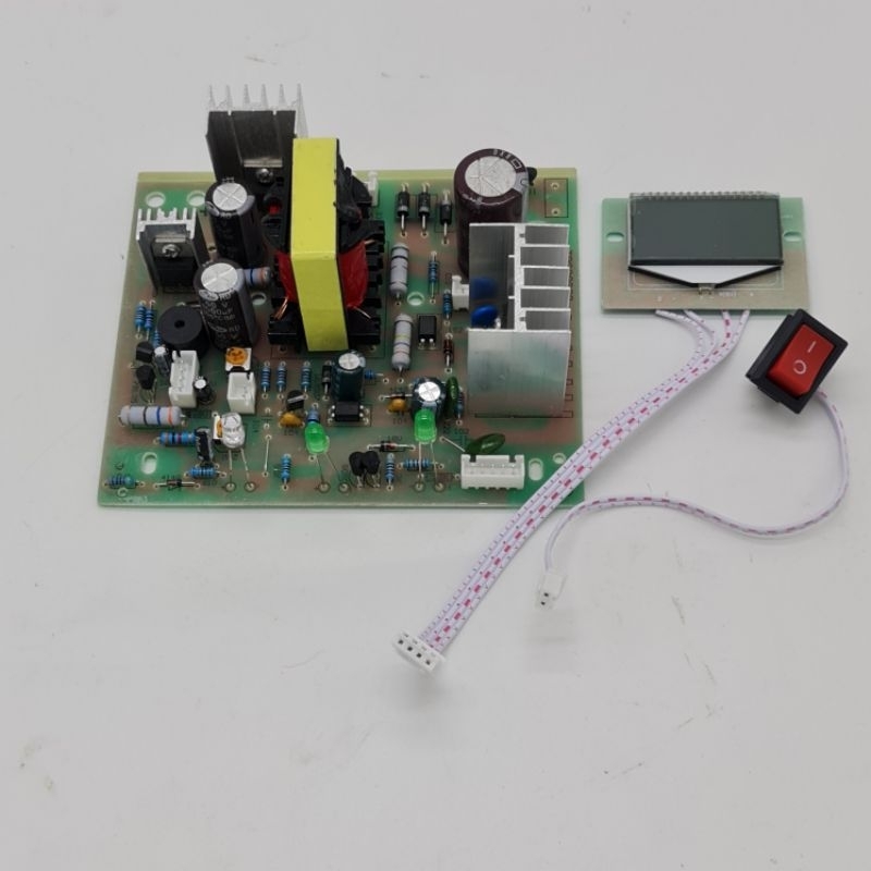 Mạch Sạc Acquy 12V-24V Dòng Sạc 10A Có Màn Hình Hiển Thị