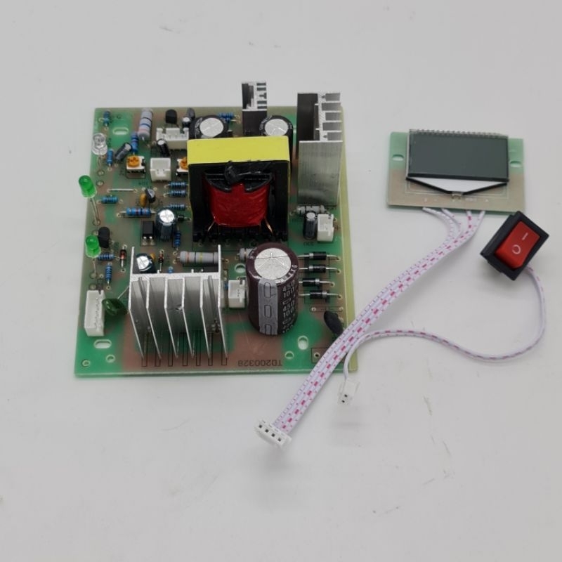 Mạch Sạc Acquy 12V-24V Dòng Sạc 10A Có Màn Hình Hiển Thị