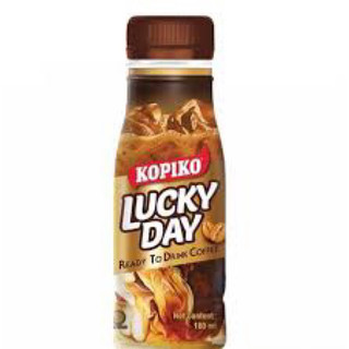Cà phê sữa kopiko lucky day 180ml