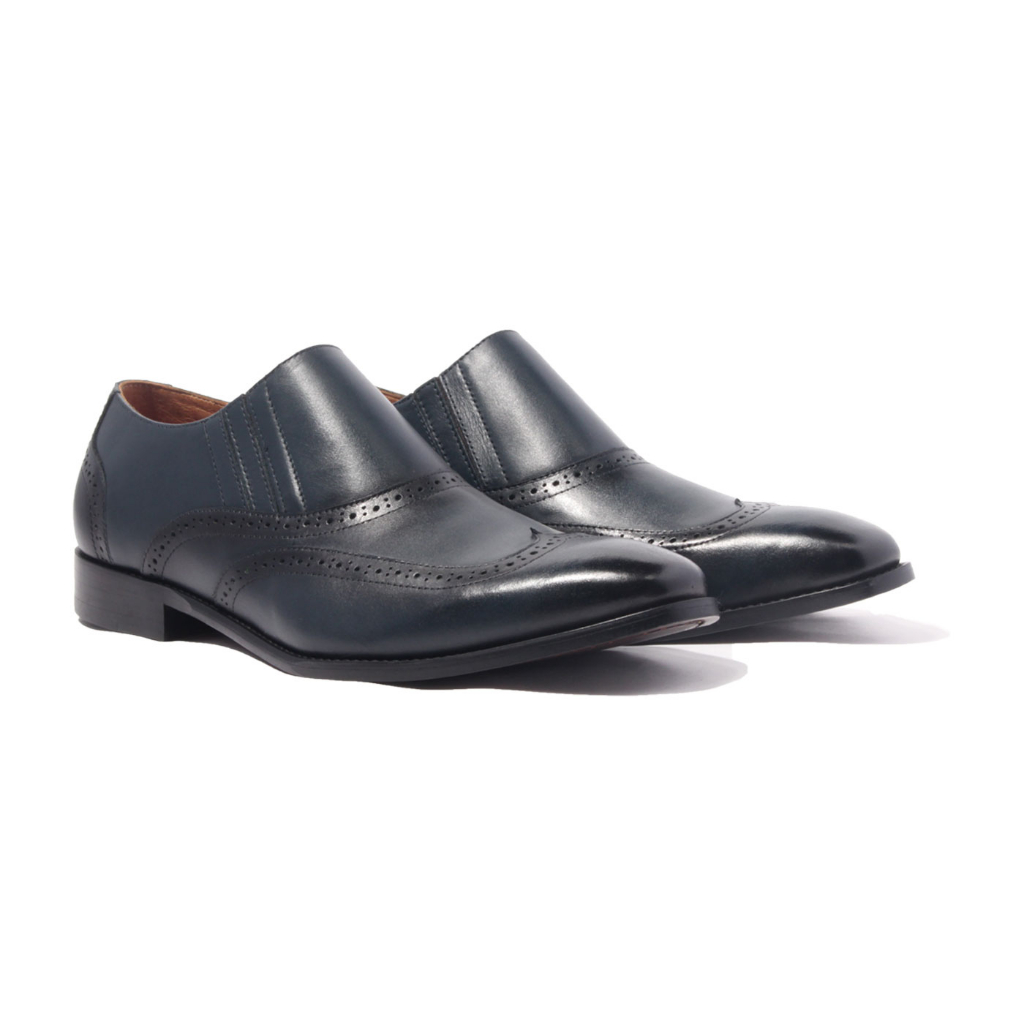 Giày Tây Nam Da Bò Slipon Oxford Banuli H1SO3M1