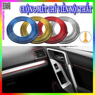 Chỉ viền trang trí nội thất ô tô ( Nhiều màu )