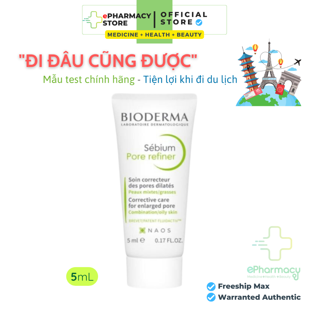 BIODERMA Mẫu Sản Phẩm Dùng Thử và Đi Du lịch - SAMPLE NGẪU NHIÊN