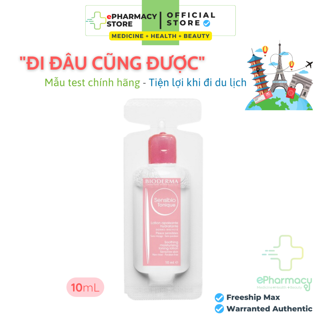 BIODERMA Mẫu Sản Phẩm Dùng Thử và Đi Du lịch - SAMPLE NGẪU NHIÊN