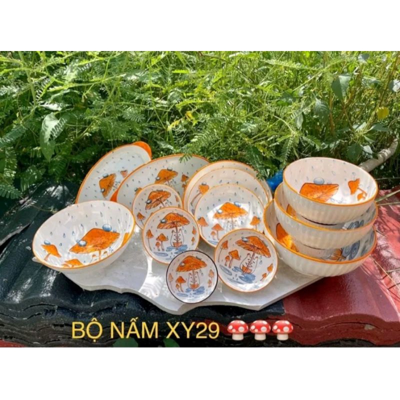 Chén-đĩa-tô bộ chén bát gia đình ngộ nghĩnh