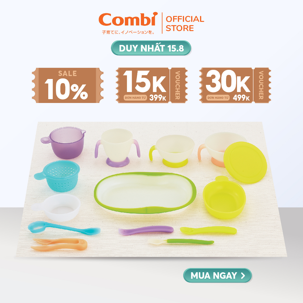 Bộ đồ ăn tổng hợp 14 món Combi