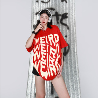 Áo Thun Local Brand The Weird Phong Cách Unisex Form Rộng Tay Lỡ