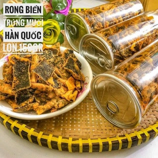 Snack rong biển vị trứng muối lon pet 150g