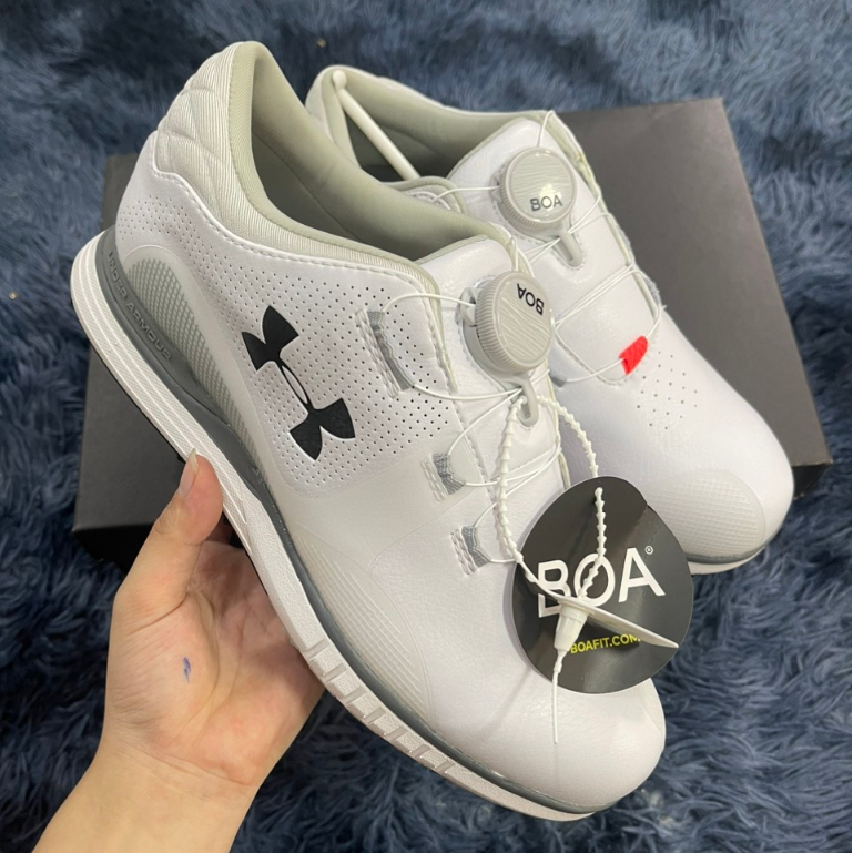 Giày Golf Nam khoá BOA, siêu nhẹ, thoáng khí chống thấm, kháng bụi Under Armour 2023