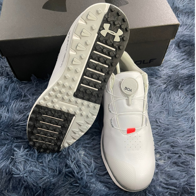 Giày Golf Nam khoá BOA, siêu nhẹ, thoáng khí chống thấm, kháng bụi Under Armour 2023