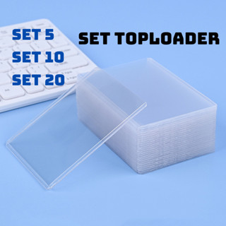 Toploader đựng card set 5 10 20 25 ảnh thần tượng idol Kpop, card Anime khổ dọc, ngang Có Seal