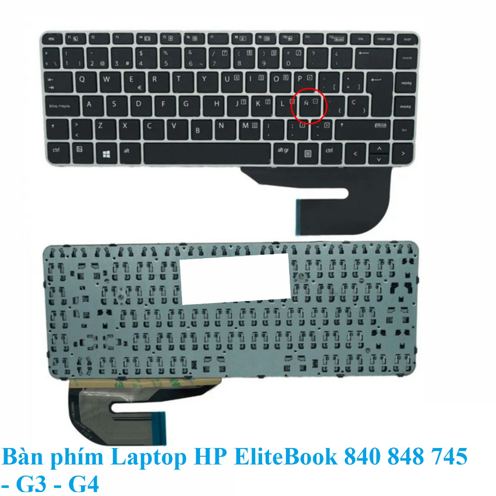 ⚡️ Bàn phím Laptop HP EliteBook 840 848 745  - G3 - G4