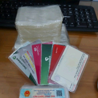 túi nhựa đựng cccd 2 tấm