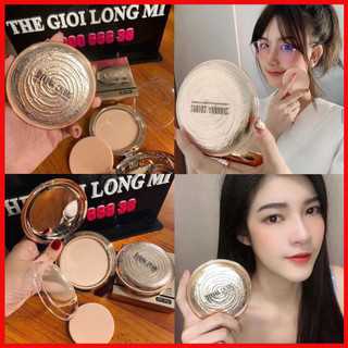 Phấn phủ dạng nén kiềm dầu siêu mịn Sivanna Colors Utra (20g) - Thế giới lông mi