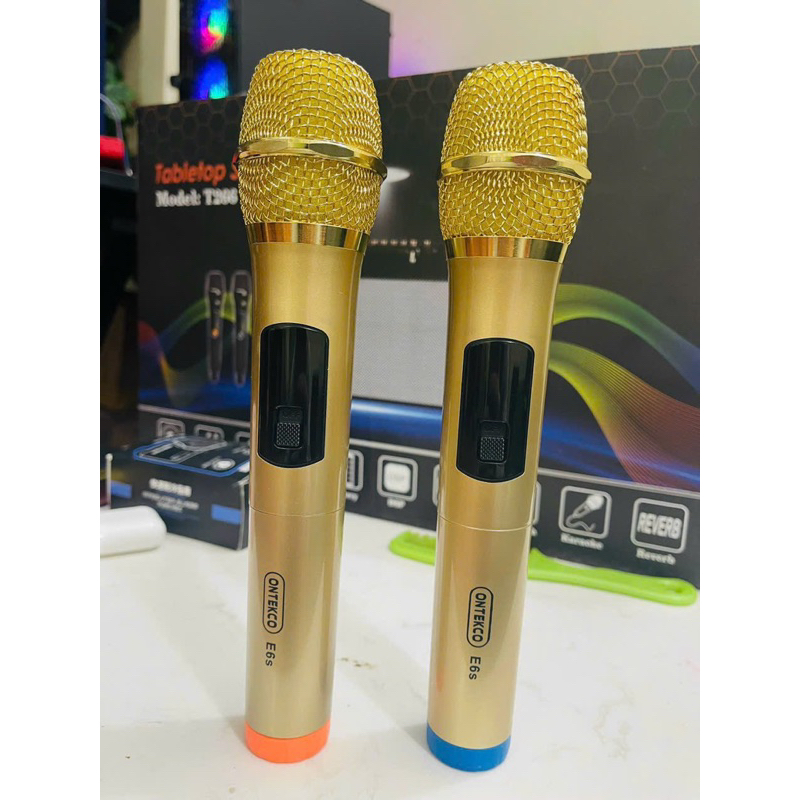 Micro không dây cao cấp hát karaoke với loa kéo, dàn karaoke gia đình