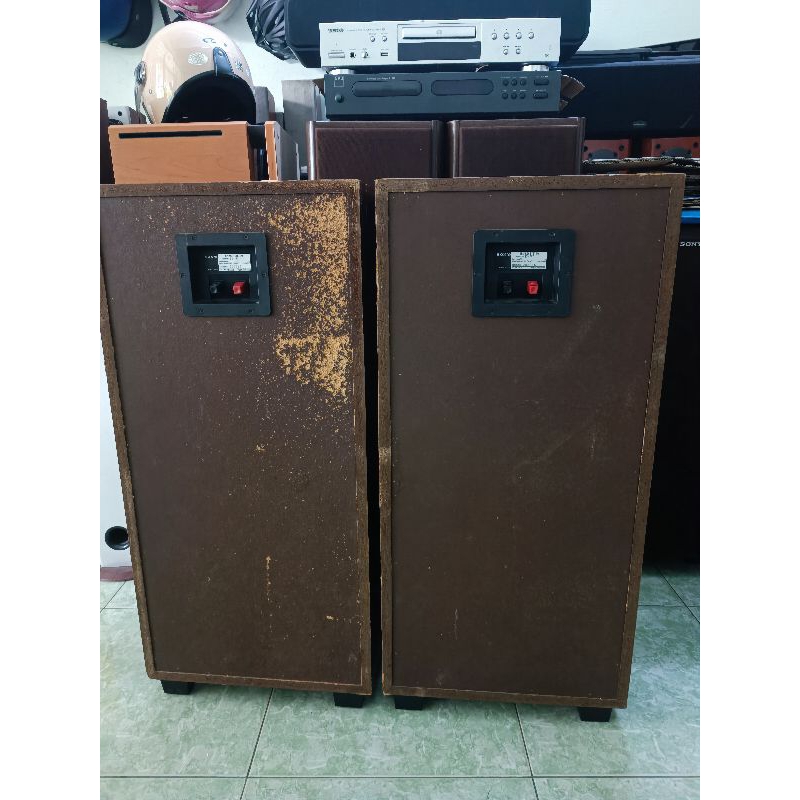 Đôi loa bookshelf Sony japan bass 28cm cao 80cm