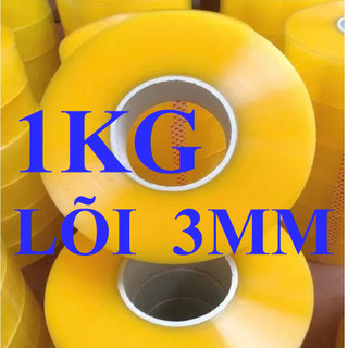 1 cuộn băng dính loại 1kg lõi mỏng