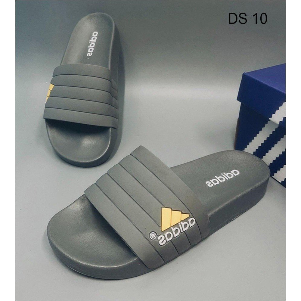 Dép nam adidas ,Dép adidas mẫu mới thiết kế đế cao su đúc đi êm chân form dáng thể thao chống thấm nước mẫu mới 2023