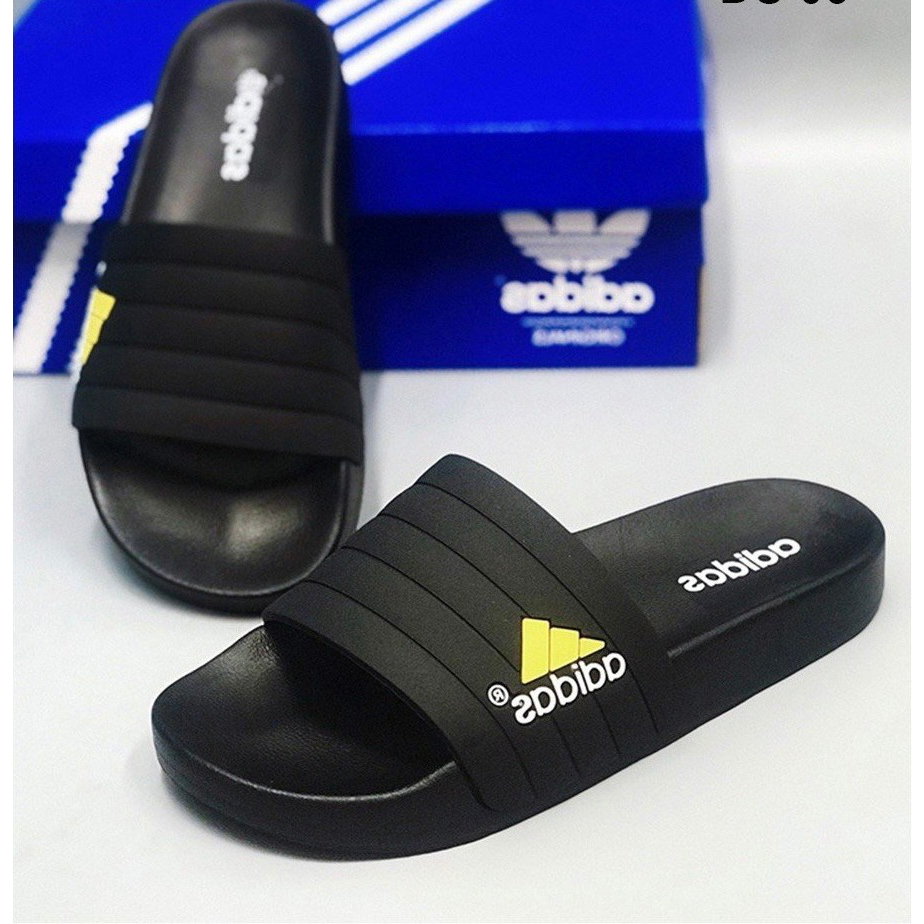 Dép nam adidas ,Dép adidas mẫu mới thiết kế đế cao su đúc đi êm chân form dáng thể thao chống thấm nước mẫu mới 2023