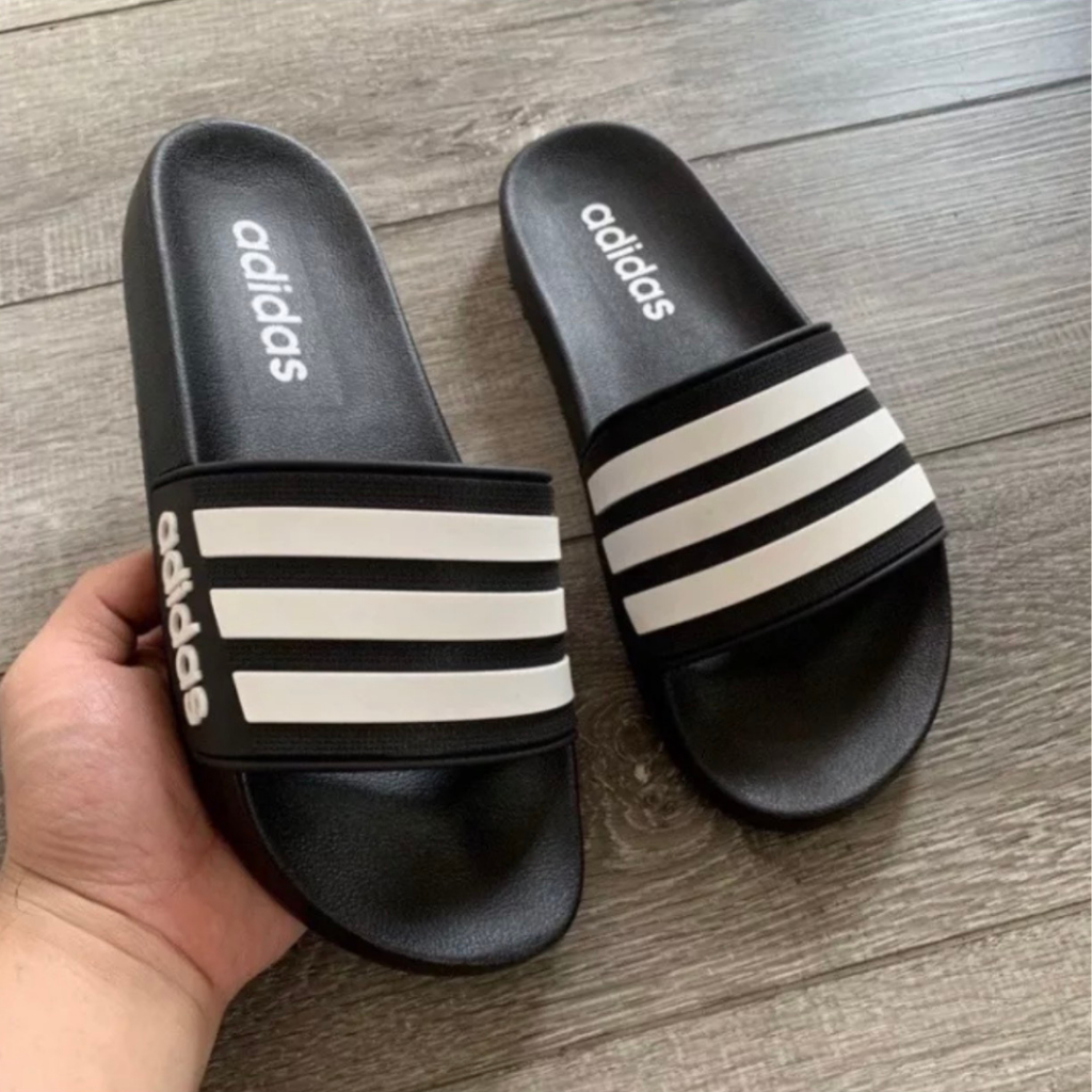Dép nam adidas ,Dép adidas mẫu mới thiết kế đế cao su đúc đi êm chân form dáng thể thao chống thấm nước mẫu mới 2023