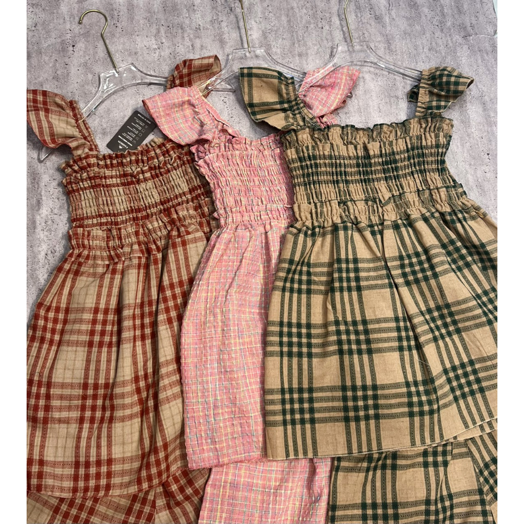 Sét bộ mặc nhà , đồ bộ nữ Bigsize Hằng Moon, SET BỘ ĐÙI CARO 2 DÂY 3 MÀU