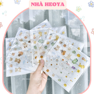 Miếng dán sticker hình thú dottodot