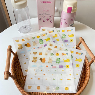 MIẾNG DÁN STICKER HÌNH THÚ DOTTODOT