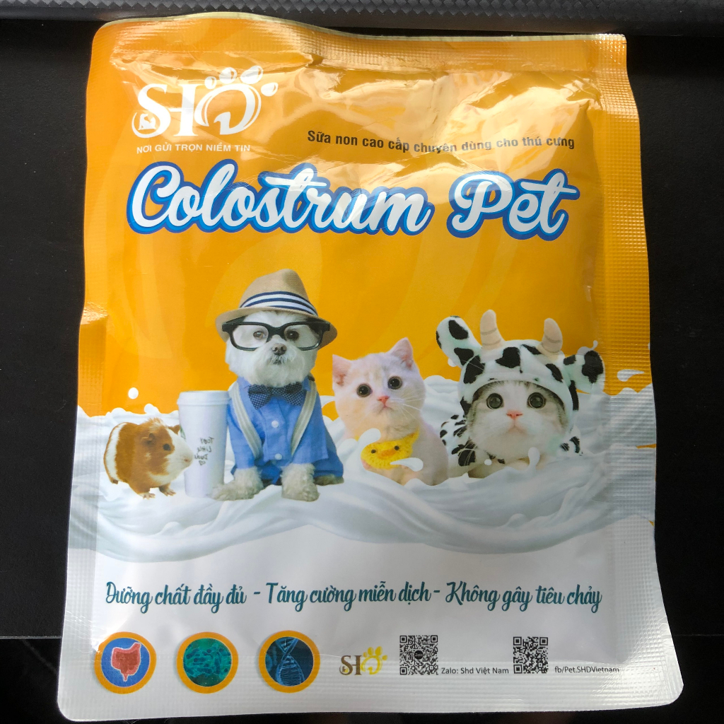 Sữa bột cho chó mèo COLOSTRUM PET gói 100g