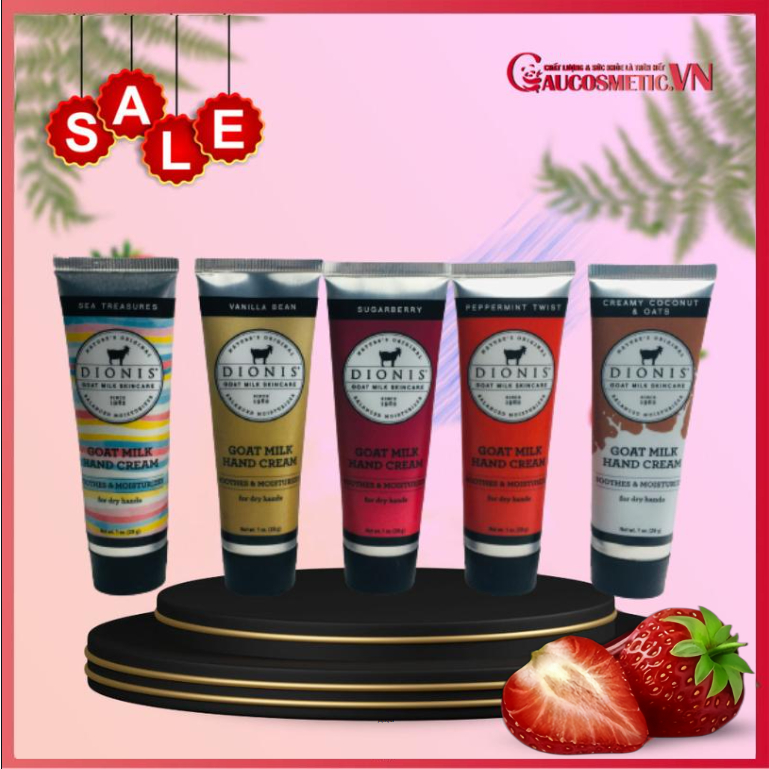 Kem Dưỡng Da Tay Sữa Dê Dionis Goat Milk Skincare Hand Cream 30ml - Chính Hãng