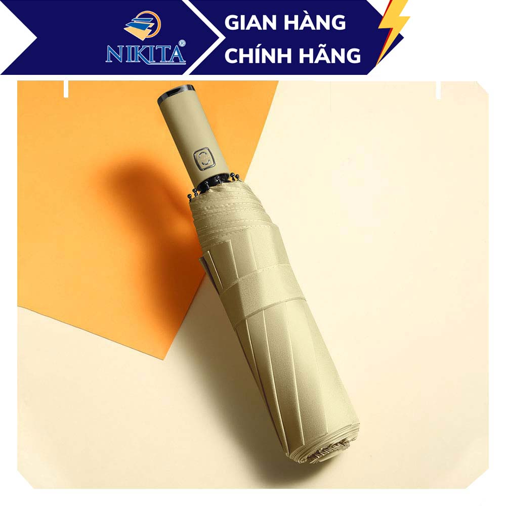 Dù đi mua mưa - Ô che nắng NIKITA Cỡ lớn tự động đóng mở, gấp gọn tiện lợi - Nhiều màu sắc lựa chọn [HOT]