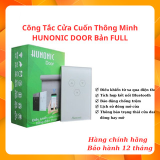 Điều khiển Cửa Cuốn Hunonic Door Công tắc điều khiển cửa cuốn từ xa bằng điện thoại qua Wifi, Bluetooth