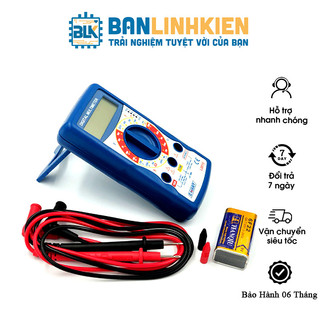 Đồng Hồ Đo Điện Vạn Năng C-Mart L0015 (Đo Điện Áp, Dòng Điện) Hàng Chính Hãng - Bảo Hành 6 Tháng