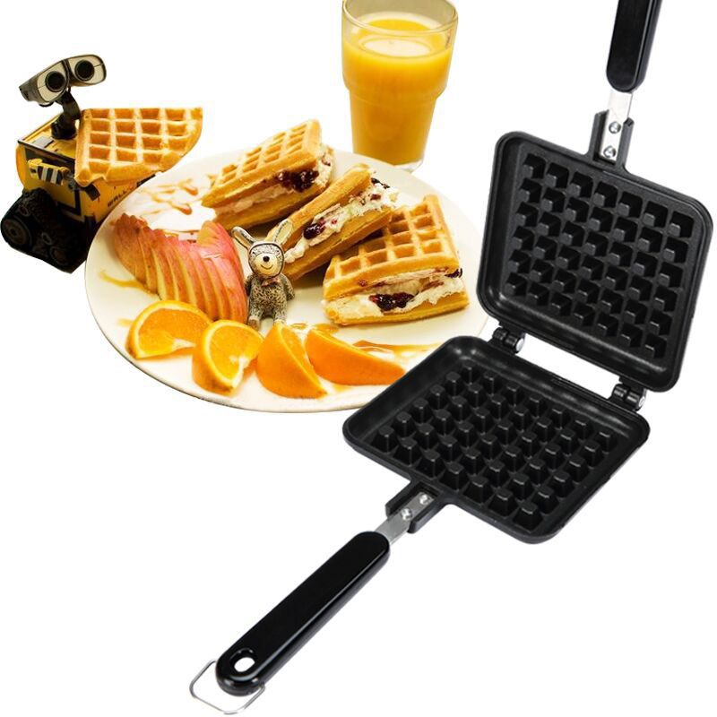 Khuôn nướng bánh Kẹp,bánh WAFFLE hình vuông