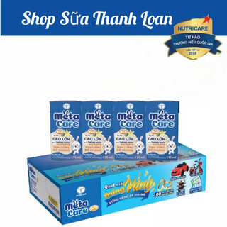[HSD T2-2025] [Thẻ Cào Trúng Vàng] Thùng 48 Hộp Sữa Nutricare 110ml Metacare ECO.