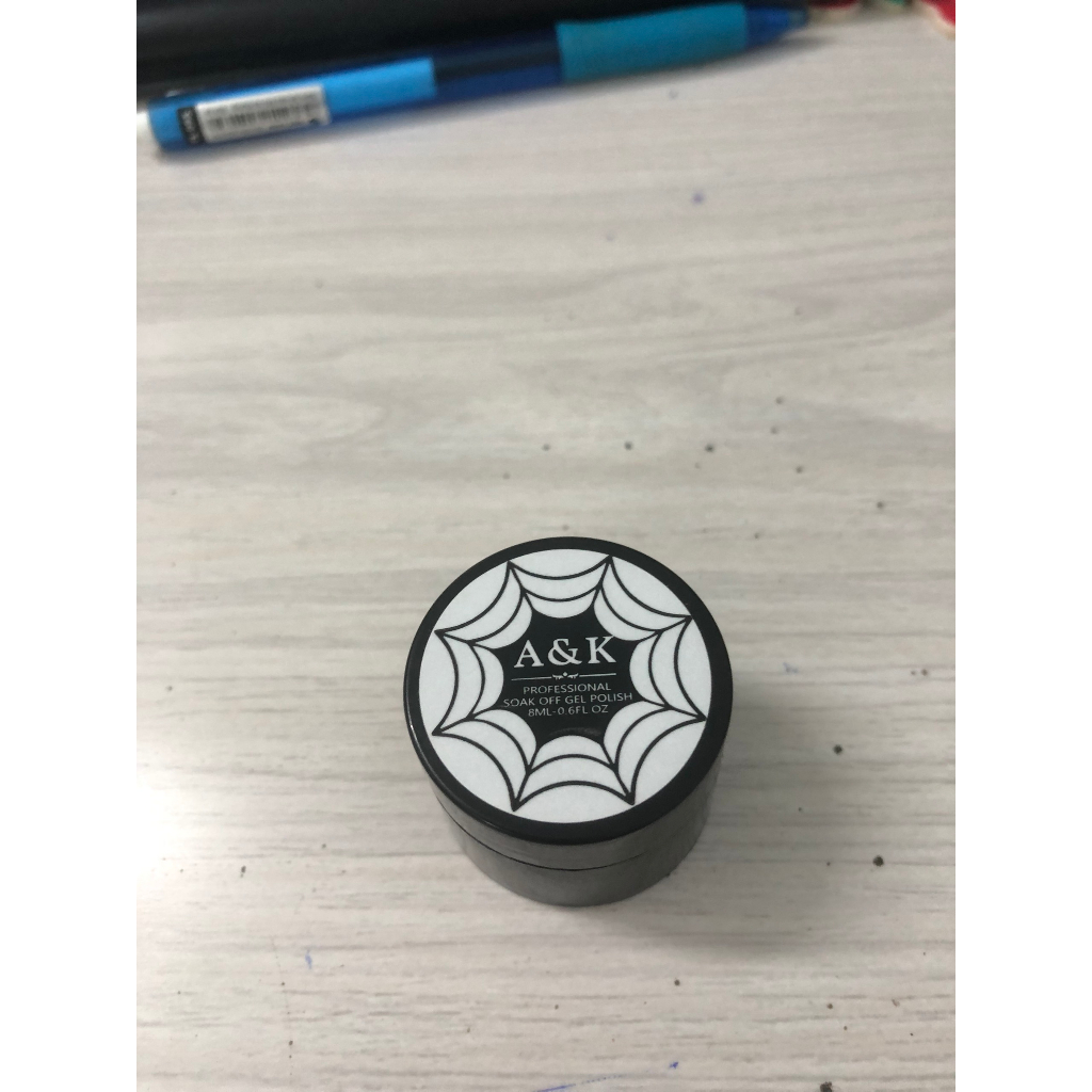 Gel nhện trắng/đen AK