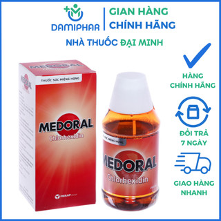 Nước Súc Miệng Họng Medoral 125ml