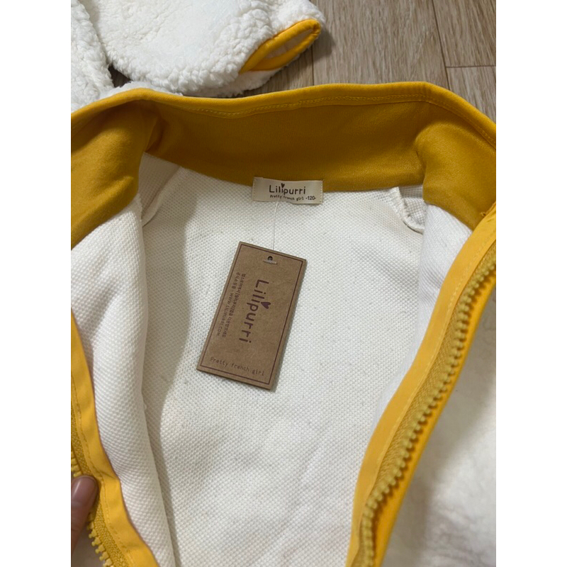 Áo lông dáng dài xuất Hàn bé gái