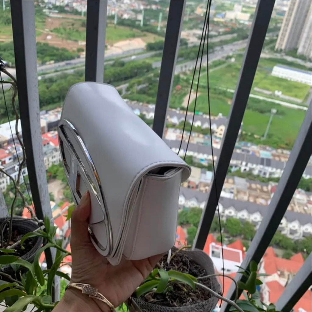 Túi nữ đeo vai đéo chéo kẹp nách chứ D - T38