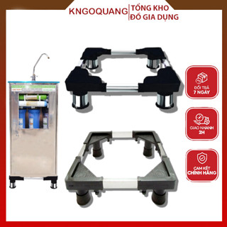 Kệ Để Chân Máy Lọc Nước Inox Đa Năng Cao Cấp - Kệ Máy Lọc Nước Điều Chỉnh Theo Kích Thước Trụ Inox,Kệ Để Chân Đế Cao Su