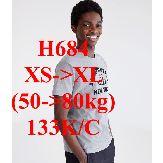 * Mã H684: Áo thun nam AEROPOSTALE, VNXK dư xịn, thêu đắp, thêu felt rất đẹp và nam tính.