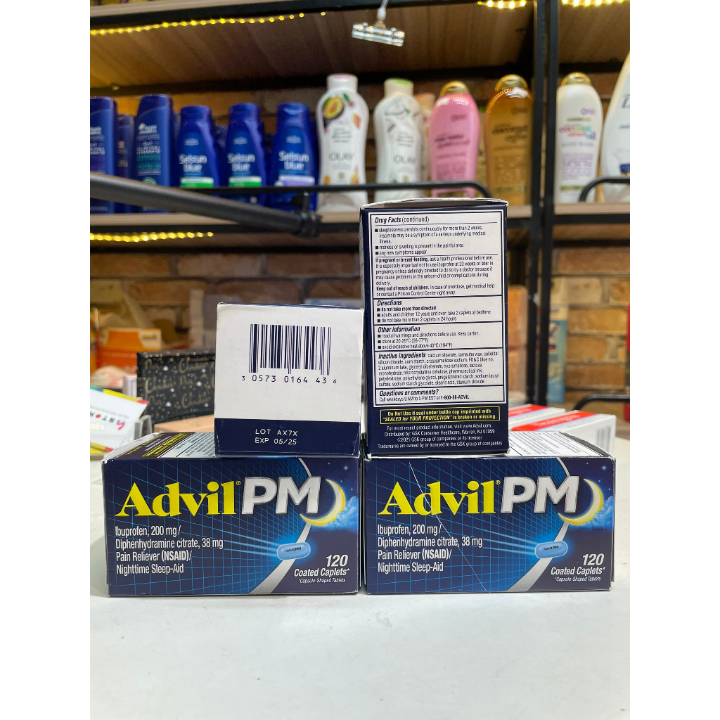 Ádvil pm giúp ngủ ngon dễ chịu ✲ ádvil liqui gels Của Mỹ🇺🇸