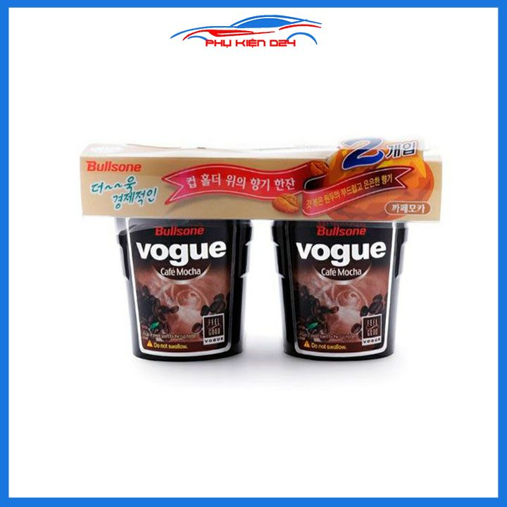 Bộ 2 sáp thơm hương cà phê Bullsone Vogue tự nhiên tạo sự dễ chịu, thoải mái ,an toàn cho người sử dụng