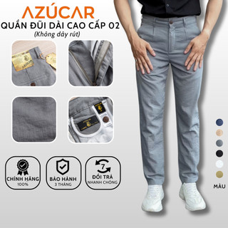 Quần Đũi Nam Cao Cấp AZÚCAR - Bản Không Dây Rút - Siêu Mát, Lịch Sự và Thoải mái tối đa